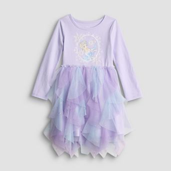 Baby & Toddler Girl Disney's / Jumping Beans® Elsa Cascading Ruffle Tutu Dress