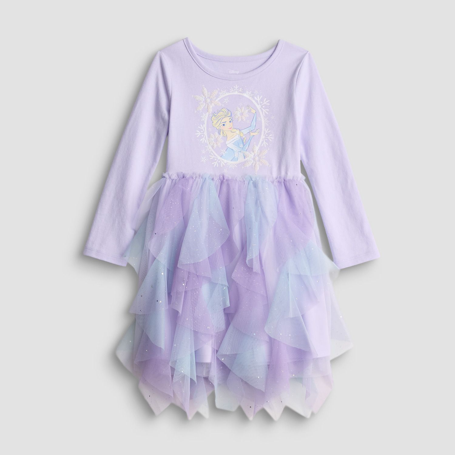 Платье Disney's / Jumping Beans® Elsa Cascading Ruffle Tutu для девочек-малышей — фото 2