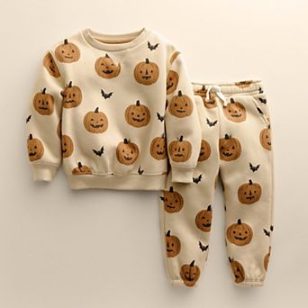 Baby & Toddler Little Co. by Lauren Conrad 2 pc Halloween Fleece Sweatshirt & Pants Set
