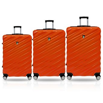 TUCCI Italy Storto 3 pc Hardside Spinner Luggage Set
