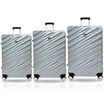 TUCCI Italy Storto 3 pc Hardside Spinner Luggage Set