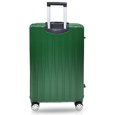 TUCCI Italy Baratro 3-Piece Hardside Spinner Luggage Set