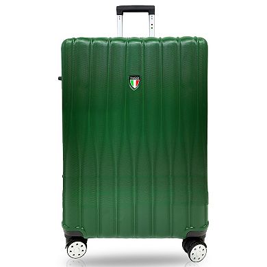 TUCCI Italy Baratro 3-Piece Hardside Spinner Luggage Set