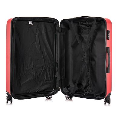 TUCCI Italy Colpi 3-Piece Hardside Spinner Luggage Set