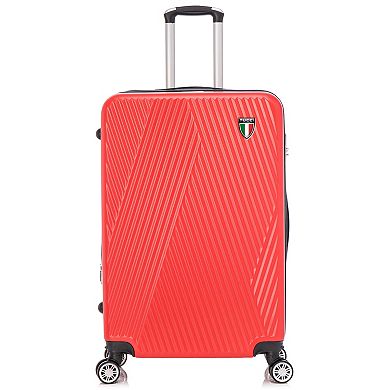 TUCCI Italy Lustria 3-Piece Hardside Spinner Luggage Set