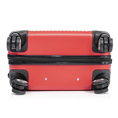 TUCCI Italy Lustria 3-Piece Hardside Spinner Luggage Set