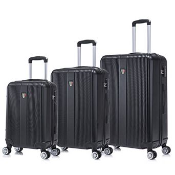 TUCCI Italy Lustria 3 pc Hardside Spinner Luggage Set