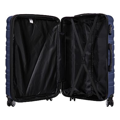 TUCCI Italy Girovita 3-Piece Hardside Luggage Set