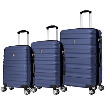 TUCCI Italy Girovita 3 pc Hardside Luggage Set