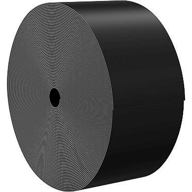 10"H Black HDPE Garden Edging Flexible Landscape Border for Yard Trail and Lawn Projects