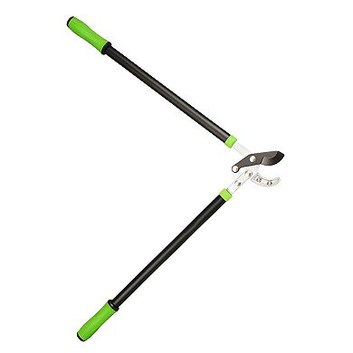 Pruning Lopper with Steel Blade for Yard and Landscape Maintenance - Black