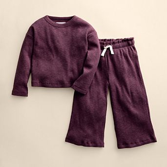 Baby & Toddler Little Co. by Lauren Conrad 2 pc Long Sleeve Top & Barrel Pants Set