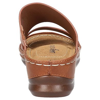 Easy Street Larrain Women's Wedge Slide Sandals
