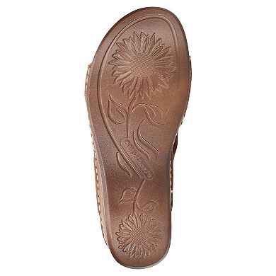 Easy Street Larrain Women's Wedge Slide Sandals