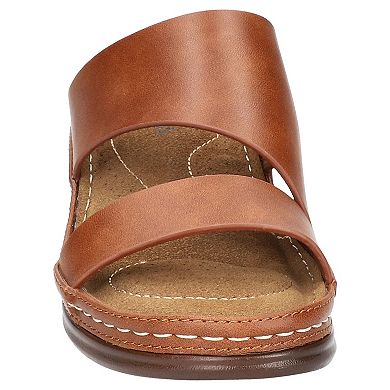 Easy Street Larrain Women's Wedge Slide Sandals