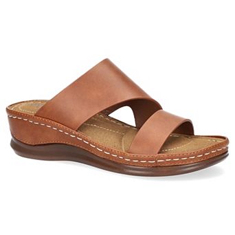 Easy Street Larrain Women's Wedge Slide Sandals