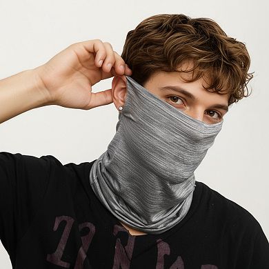 Lightweight Breathable Neck Gaiter Face Cover with Soft Stretch Fabric