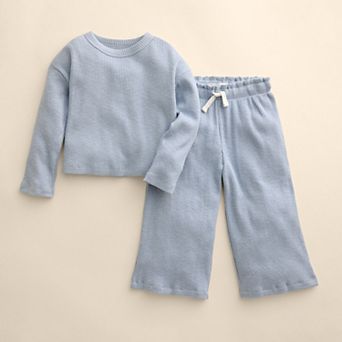Girls 4-12 Little Co. by Lauren Conrad Relaxed Top & Barrel Pants Set