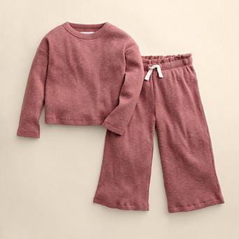 Girls 4-12 Little Co. by Lauren Conrad Relaxed Top & Barrel Pants Set
