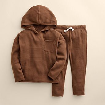 Kids 4-12 Little Co. by Lauren Conrad Waffle Hoodie & Pants Set