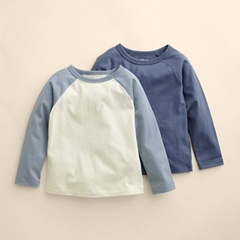 Kids 4-12 Little Co. by Lauren Conrad 2-Pack Raglan Long Sleeve Tops