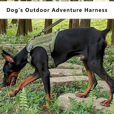 Adventure No Pull Dog Harness Adjustable Soft Padded Comfort Pet Harness Outdoors