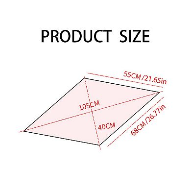 Womens Pleated Satin Scarf Soft Square Fashion Accessory