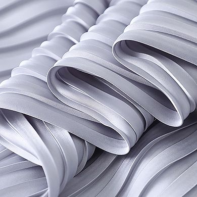 Womens Pleated Satin Scarf Soft Lightweight Elegant Accessory