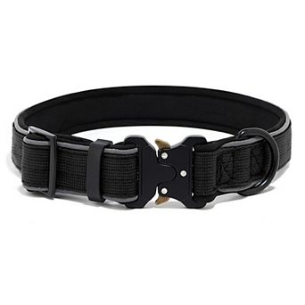 Dog Collar Reflective Comfort Padded Adjustable Adventure Nylon Pet Collars for All Breeds