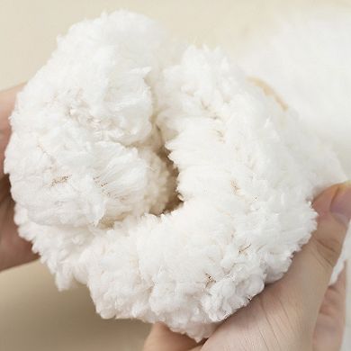 Cozy Cable Knit Plush-Lined Slipper Socks with Soft Warm Interior and Flexible Low-Cut Fit