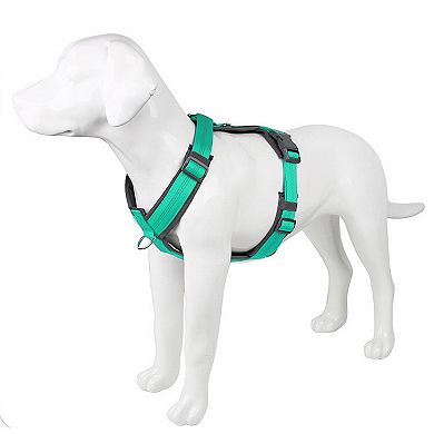 No Pull Dog Harness Reflective Adjustable Soft Padded Step-In Pet Harness for All Breeds
