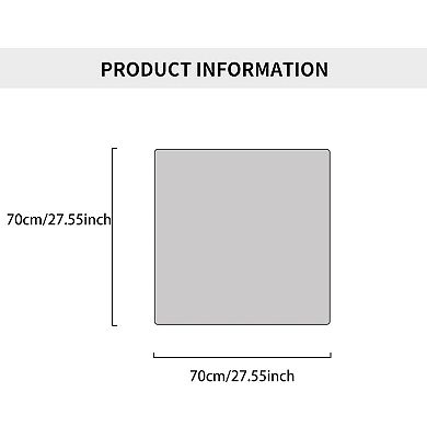 Womens Satin Square Scarf Floral Print Neck Hair Accessory