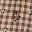 Brown Floral Gingham
