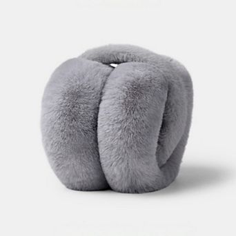 Plush Faux Fur Ear Muffs with Padded Ear Cushions and Soft Wraparound Design