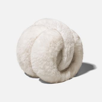 Plush Faux Fur Ear Muffs with Padded Ear Cushions and Soft Wraparound Design