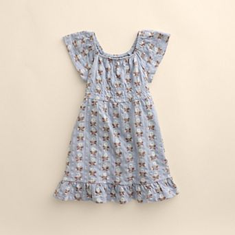 Girls 4-12 Little Co. by Lauren Conrad Flutter Sleeve Dress