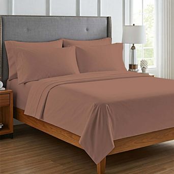 6 pc Microfiber Bed Sheets Ultra-Soft, Wrinkle-Free, Deep Pocket Fit