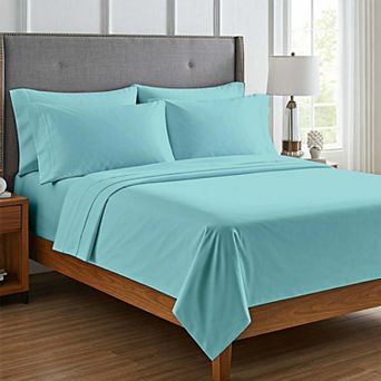 6 pc Microfiber Bed Sheets Ultra-Soft, Wrinkle-Free, Deep Pocket Fit