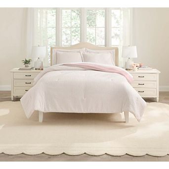 BrylaneHome Mara Stripe Comforter Set