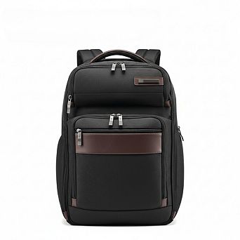 AKSZRI Professional 15.6" Ballistic Nylon Laptop Backpack with SmartSleeve & Multi-Organizer
