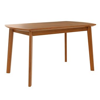 Merax 47 Inch Mid Century Modern Dining Table, Rectangular Dinette Table