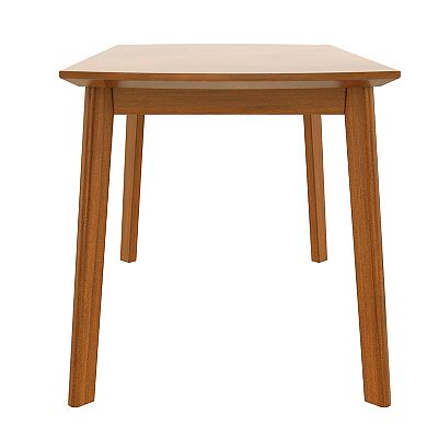 Merax 47 Inch Mid Century Modern Dining Table, Rectangular Dinette Table
