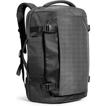AKSZRI 40L Travel Backpack - TSA-Approved, Water-Resistant, Fits 17.3" Laptop, PFAS-Free
