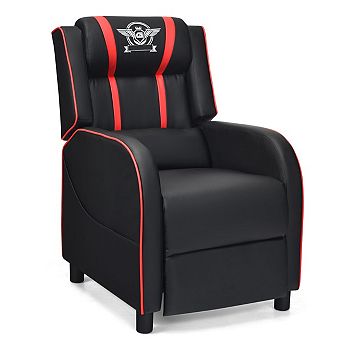 Massage Racing Gaming Single Recliner Chair