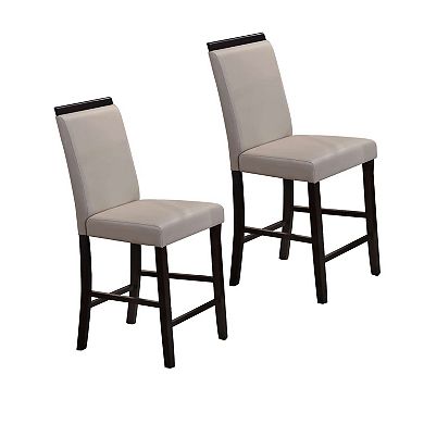 Kings Brand Furniture Modern design Set of 2 Dining Chairs