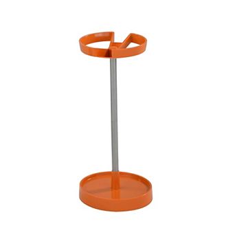 Contemporary Round Umbrella Stand with Dual Compartment