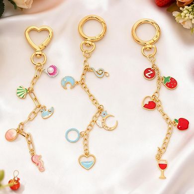 315-Piece DIY Lip Gloss Keychain Craft Kit