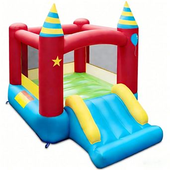 Kids Inflatable Bounce Castle Excluded Blower
