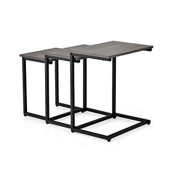 3 pc Multifunctional End Table Set for Living Room