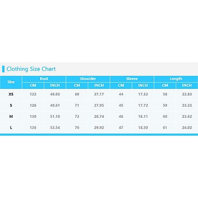 Women's Cropped Denim Jacket - Oversized Button-Front Jacket with Pockets for Casual Layered Wear